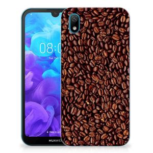 Huawei Y5 (2019) Siliconen Case Koffiebonen