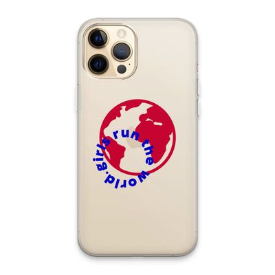 Run The World: iPhone 13 Pro Max Transparant Hoesje