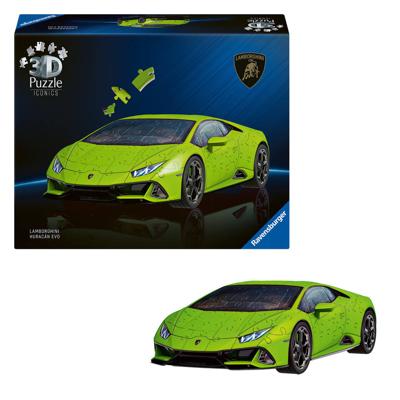 Ravensburger Iconics 3D puzzel Lamborghini Huracán EVO - 108 stukjes