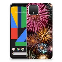 Google Pixel 4 Silicone Back Cover Vuurwerk - thumbnail