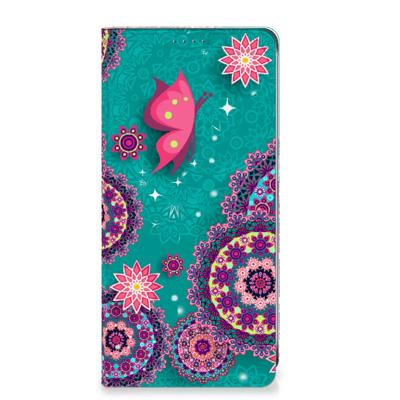 Samsung Galaxy S24FE | Bookcase | Cirkels en Vlinders