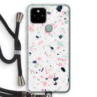 Terrazzo N°3: Pixel 5 Transparant Hoesje met koord