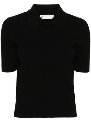 Tory Burch polo en maille - Noir