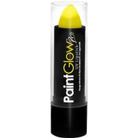 Lippenstift/Lipstick - neon geel - UV/blacklight - 5 gram - schmink/make-up - thumbnail