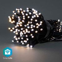 Nedis SmartLife Decoratieve LED | Wi-Fi | 100 LED&apos;s | 10 m | 1 stuks - WIFILX02W100 WIFILX02W100 - thumbnail