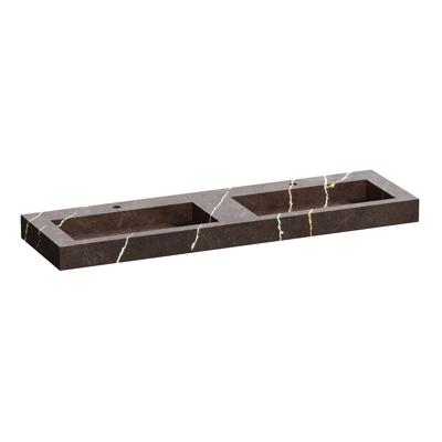Wastafel Topa Artificial Marble 160 Copper Brown Topa