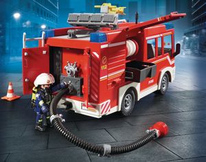 PLAYMOBIL City Action - Brandweer pompwagen constructiespeelgoed 9464