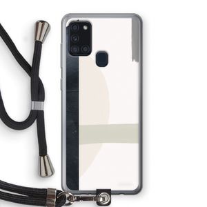 Baca: Samsung Galaxy A21s Transparant Hoesje met koord