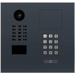 DoorBird D2101KH Buitenunit voor Video-deurintercom via WiFi LAN RVS, RAL 7016 (zijdemat)