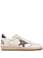 Golden Goose baskets Ball Star en toile - Blanc