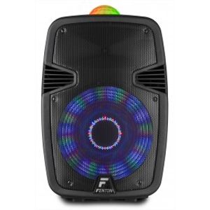 Fenton FT15JB karaoke speaker 800W 15" met LED lichteffecten