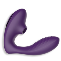 Air-Pulse Massage Lover Duo Vibrator - Paars