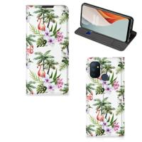 OnePlus Nord N100 | Hoesje maken | Flamingo Palms