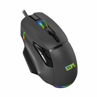 Gaming muis met led EDM 07753 for players Zwart 7200 dpi - thumbnail