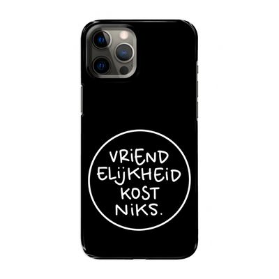 Vriendelijkheid: Volledig geprint iPhone 12 Pro Max Hoesje