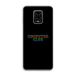 Retro: Xiaomi Redmi Note 9 Pro Transparant Hoesje