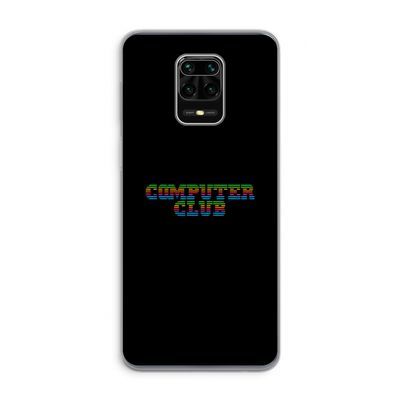 Retro: Xiaomi Redmi Note 9 Pro Transparant Hoesje