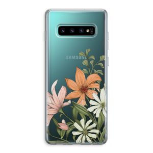 Floral bouquet: Samsung Galaxy S10 Plus Transparant Hoesje