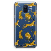 Luipaard: Samsung Galaxy A6 (2018) Transparant Hoesje