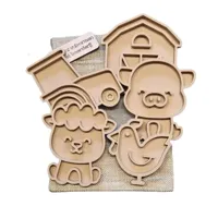 Kiddi Mini vulvormen set Boerderij