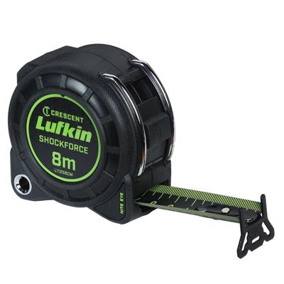 Lufkin Meetlint Shockforce Nighteye 30mmx8m cm zw