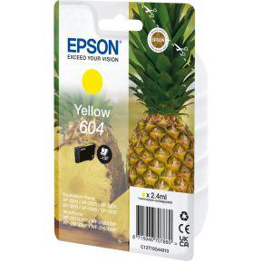 Epson 604 inktcartridge 1 stuk(s) Origineel Normaal rendement Geel