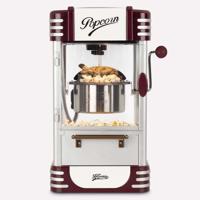 Popcornmachine - HKoeNIG - Retro design - Capaciteit 50g - Binnenverlichting - thumbnail