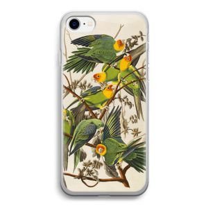 Carolinaparkiet: iPhone SE 2020 Transparant Hoesje