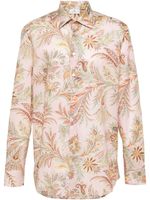 ETRO chemise en coton à fleurs - Rose