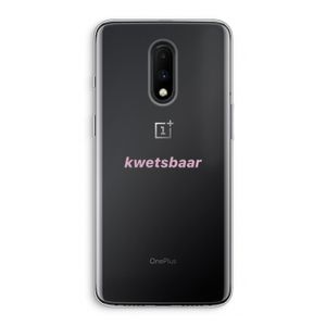 kwetsbaar: OnePlus 7 Transparant Hoesje