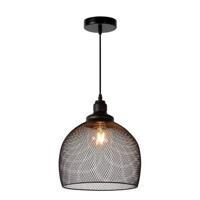 Lucide MESH Hanglamp 1xE27 - Zwart - thumbnail