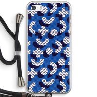 8-bit N°5: iPhone 5 / 5S / SE Transparant Hoesje met koord