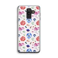 Bloemetjes: Samsung Galaxy J8 (2018) Transparant Hoesje