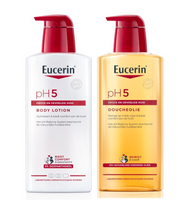 Eucerin pH5 Lichaamsverzorgingsset - Doucheolie en Bodylotion - - thumbnail