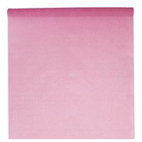 Feest tafelkleed op rol - roze - 120 cm x 10 m - non woven polyester