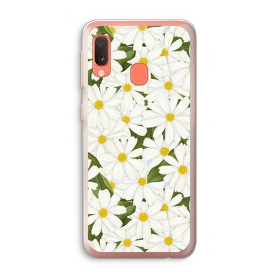Summer Daisies: Samsung Galaxy A20e Transparant Hoesje