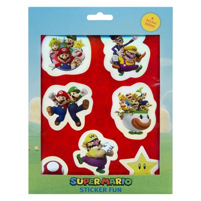 Kids Licensing Super mario sticker set