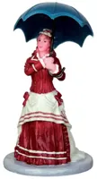 Lemax elegant lady kerstdorp figuur type 1 Caddington Village 2014