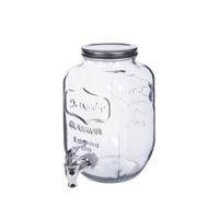 Alessandro Drankdispenser Pina - 5 liter - glas - limonadetap - waterdispenser - thumbnail