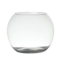 Hakbijl Glass Glazen bubble bol vaas ø25xh20cm