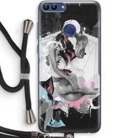 Camouflage de sommeil: Huawei P Smart (2018) Transparant Hoesje met koord