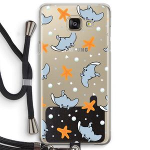 Manta: Samsung Galaxy A5 (2016) Transparant Hoesje met koord