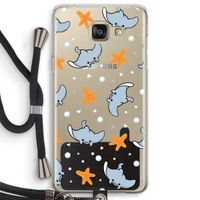 Manta: Samsung Galaxy A5 (2016) Transparant Hoesje met koord