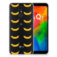 LG Q7 | Siliconen Case | Banana