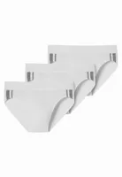 3-pack heren Rio slip 95/5 - Stripe - Hoog opgesneden heren onderbroek - Stoffen band - Biologisch katoen