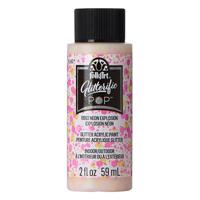 FolkArt • glitterific pop acrylic paint neon explosion 59ml
