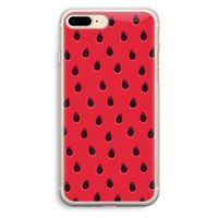 Watermelon: iPhone 7 Plus Transparant Hoesje