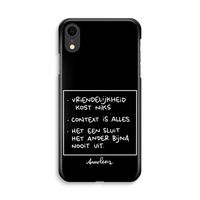 Mijn Motto's: iPhone XR Volledig Geprint Hoesje