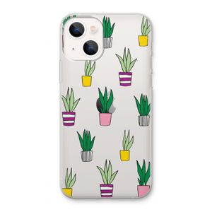 Sanseveria: iPhone 13 Transparant Hoesje