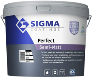 sigma perfect semi-matt lichte kleur 2.5 ltr